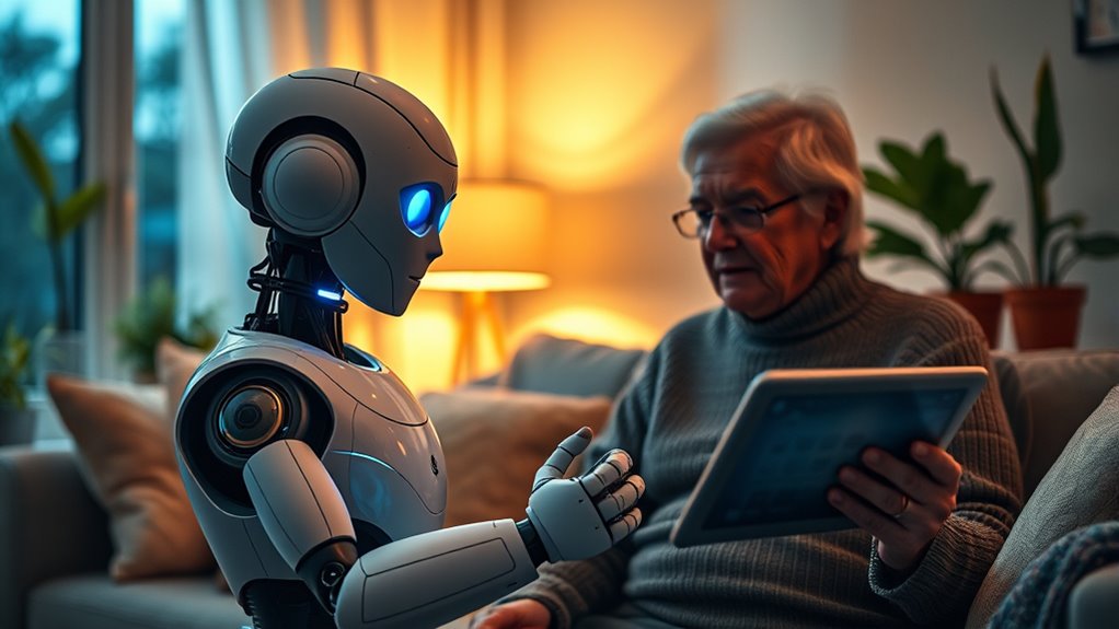 robots support mental health