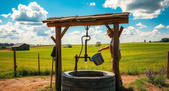 rural towns revive hand pumped wells