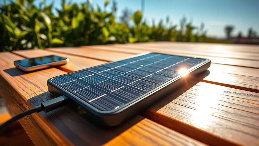 solar energy charging devices