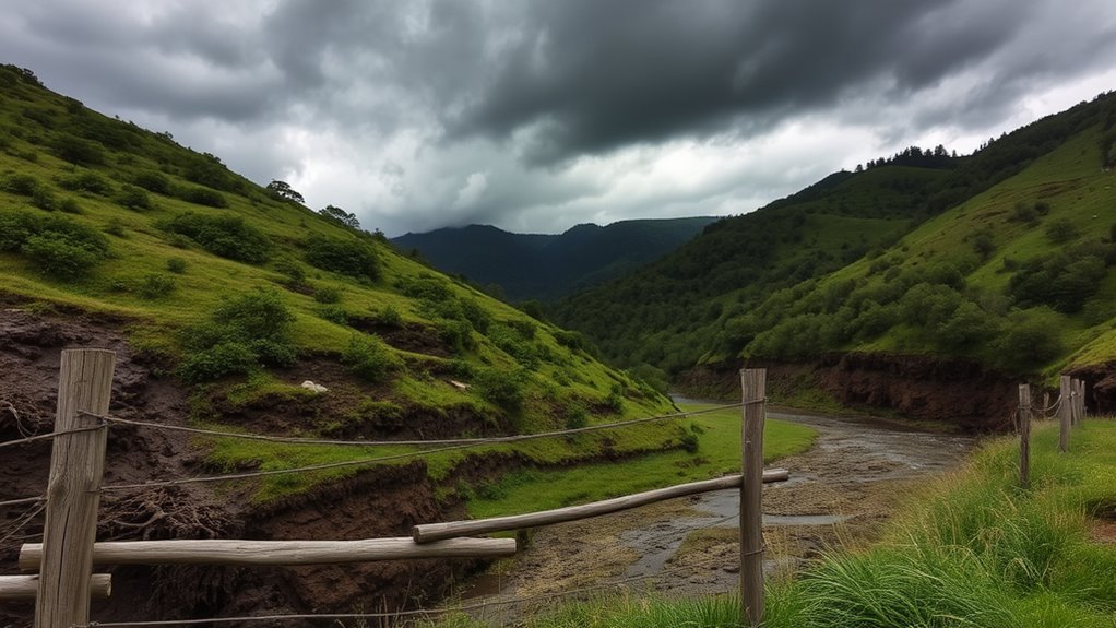 spring rains increase landslide risks