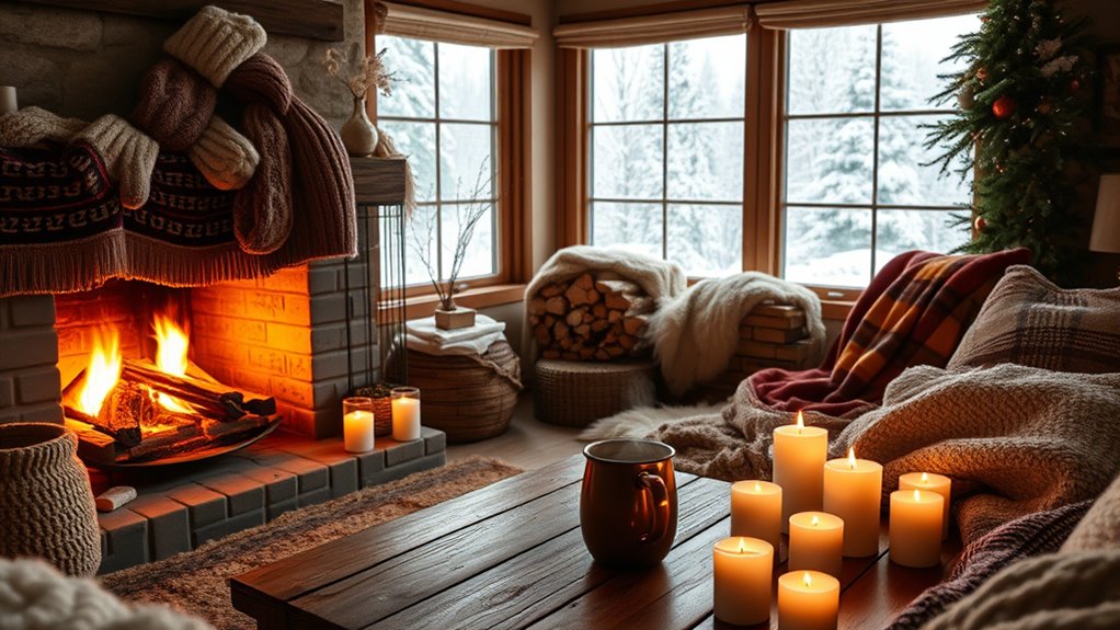 stay cozy and warm