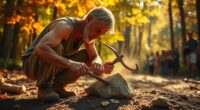 stone tool crafting exhibition