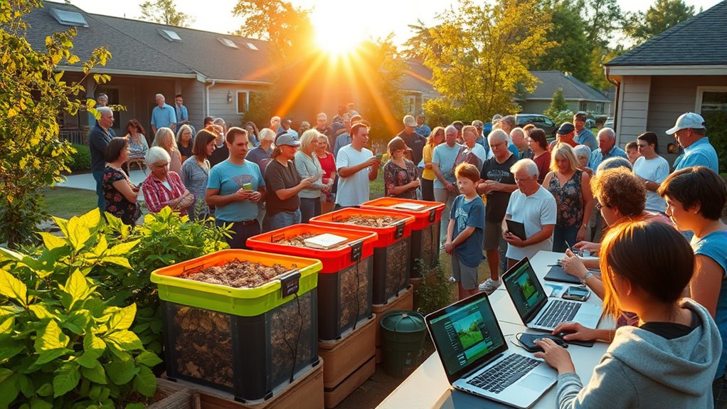 technology enhanced composting processes