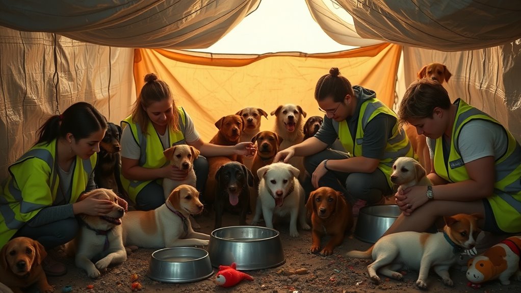 temporary homes for strays