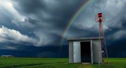 tornado shelter and signals