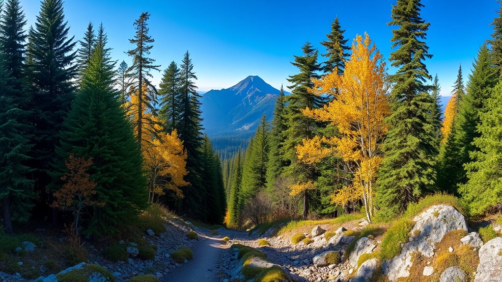 treeline as elevation indicator