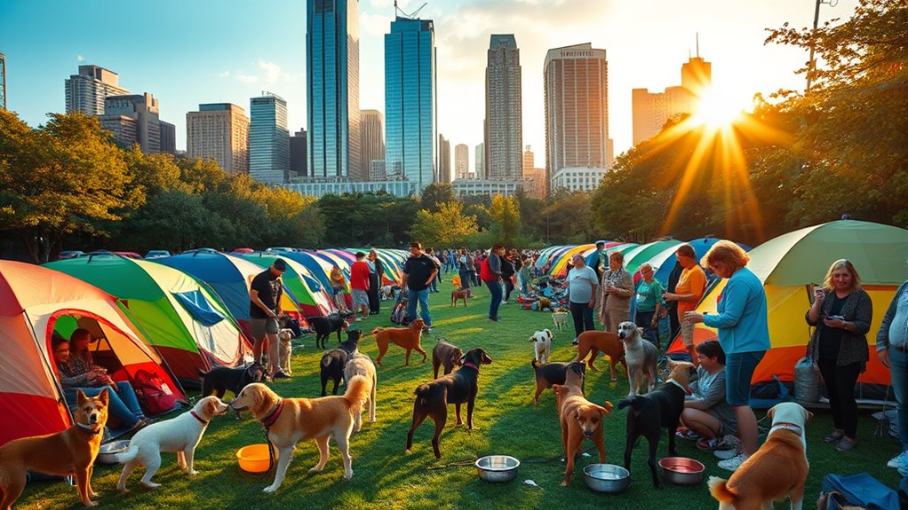 urban pet evacuation shelters