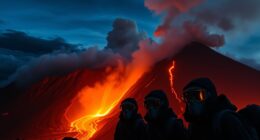 volcanic ash and lava safety
