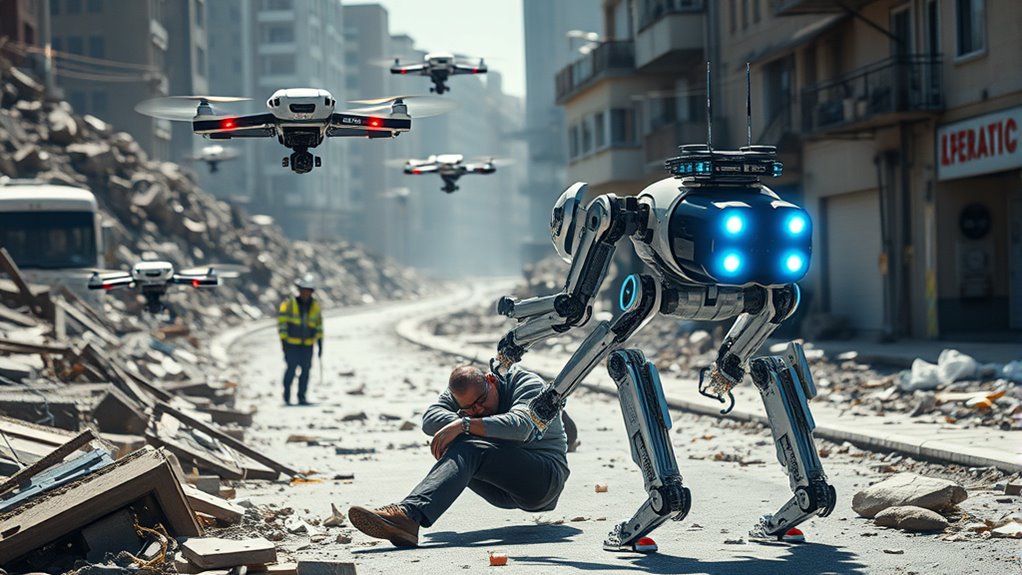 autonomous emergency medical robots