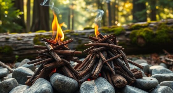 build and sustain fire manually