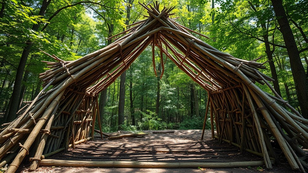 build stable natural frame