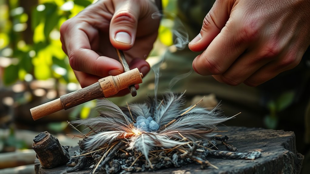 careful fire building practices