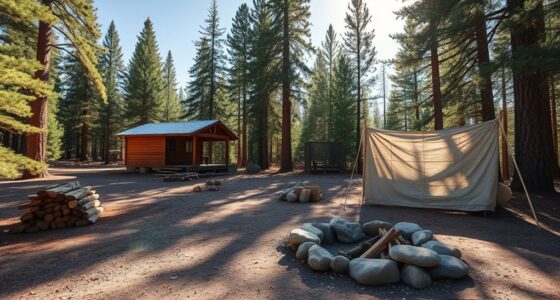choosing and preparing escape site