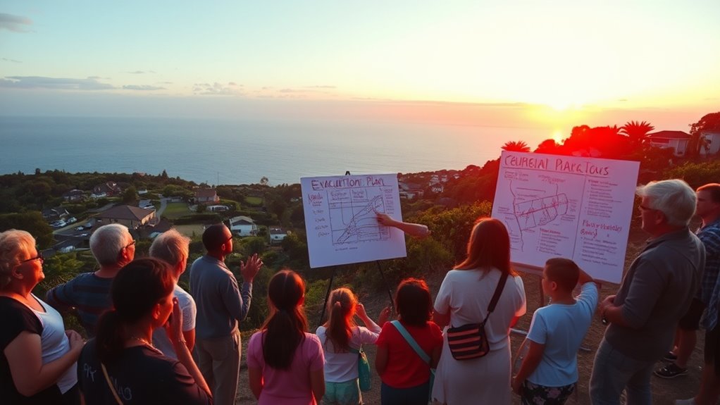 community communication and evacuation planning