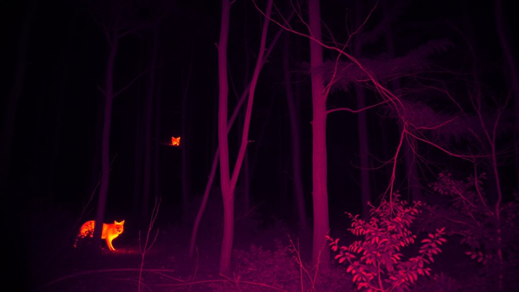 detecting heat signatures visually