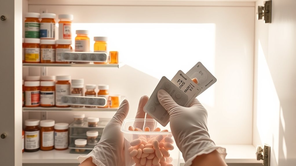 dispose expired medications safely