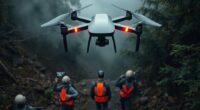 drones aid emergency response