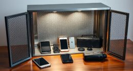 emp shielding with faraday cages
