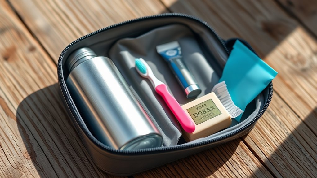 essential compact hygiene supplies