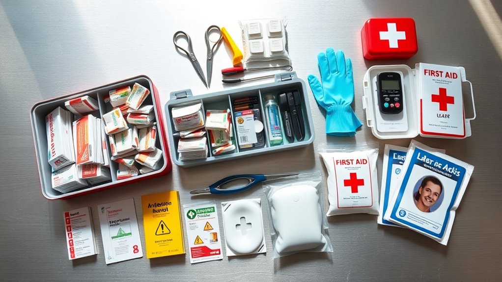 essential first aid supplies and safety