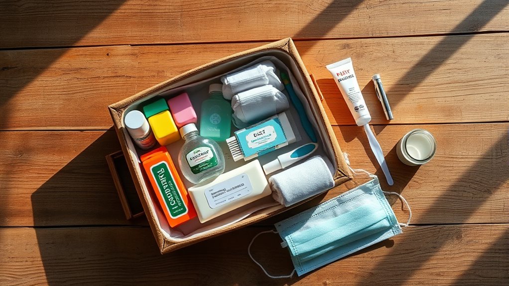 essential hygiene supplies kit