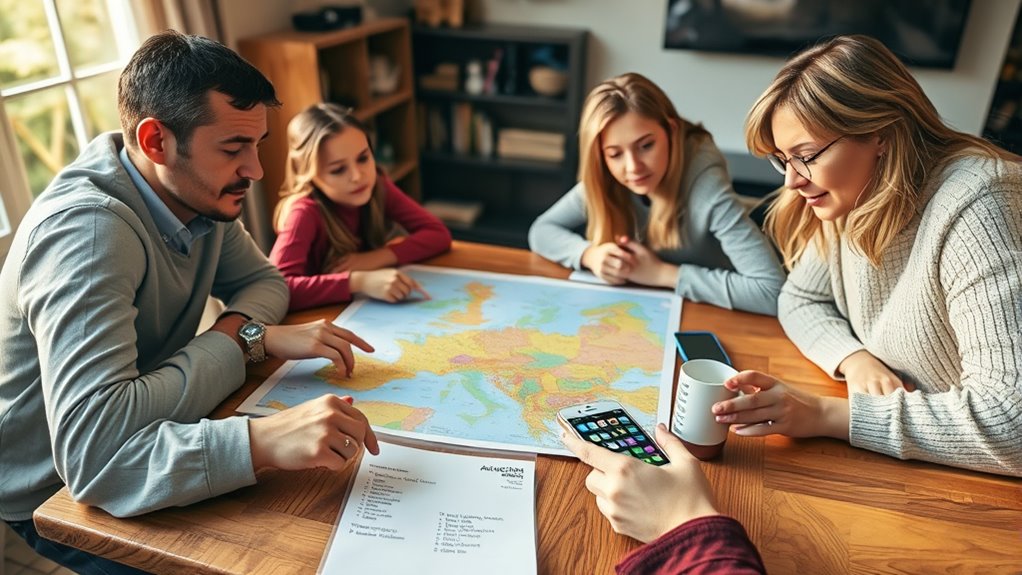 family emergency contact planning