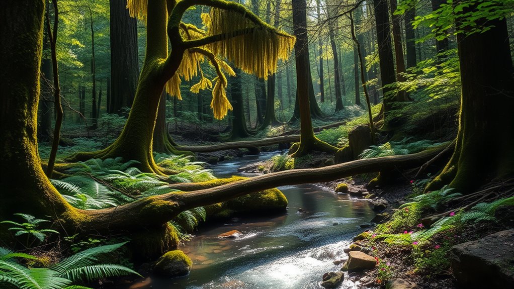 find clean flowing water