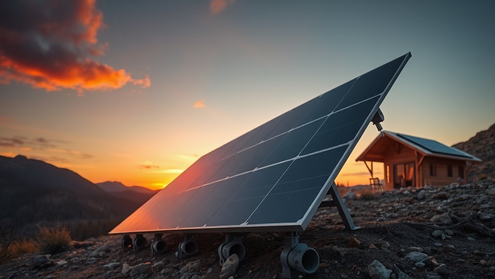 flexible solar panel mounting