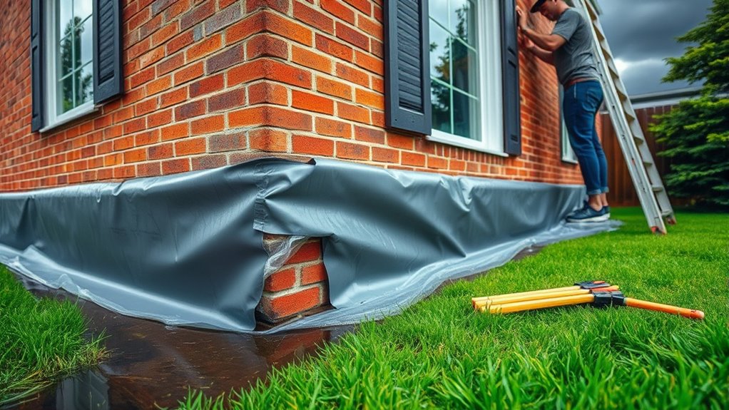 flood barriers and waterproofing