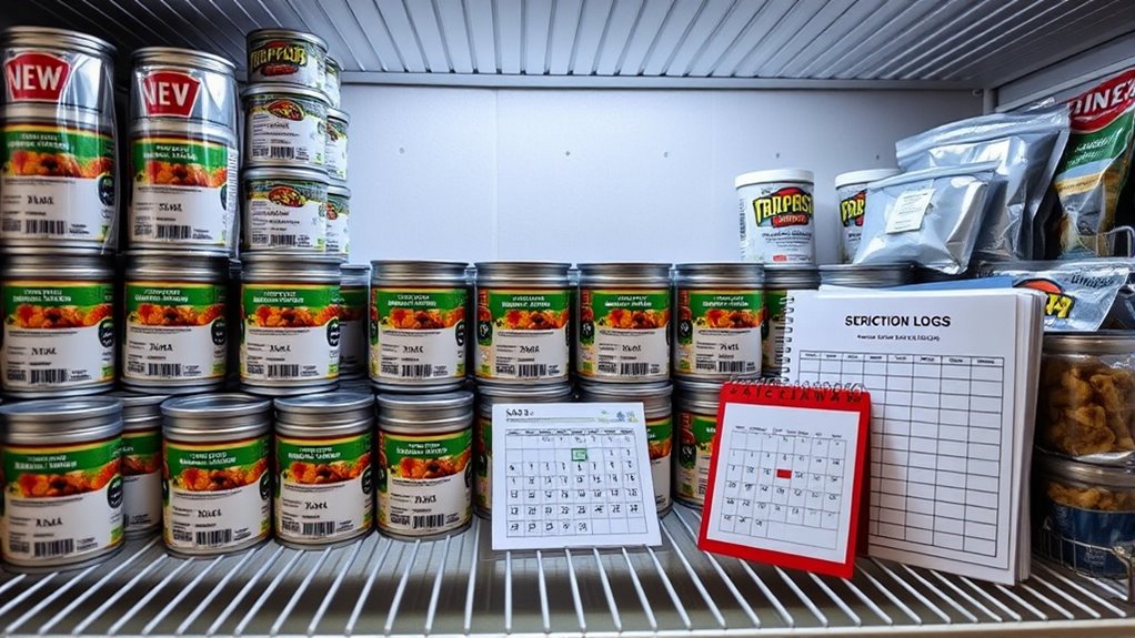 food storage rotation system