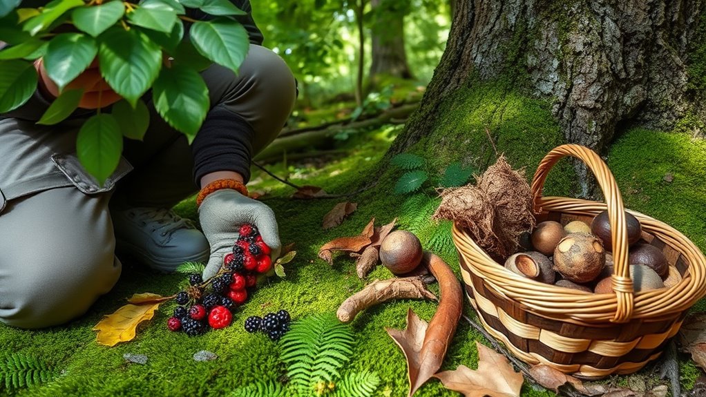 identify edible wild plants