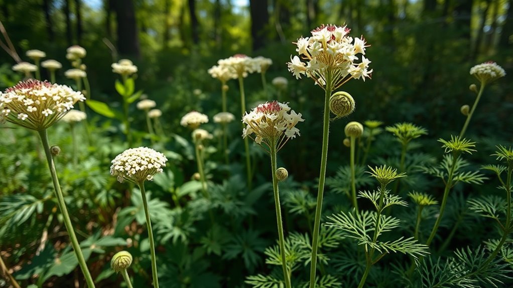 identify tall hollow stems