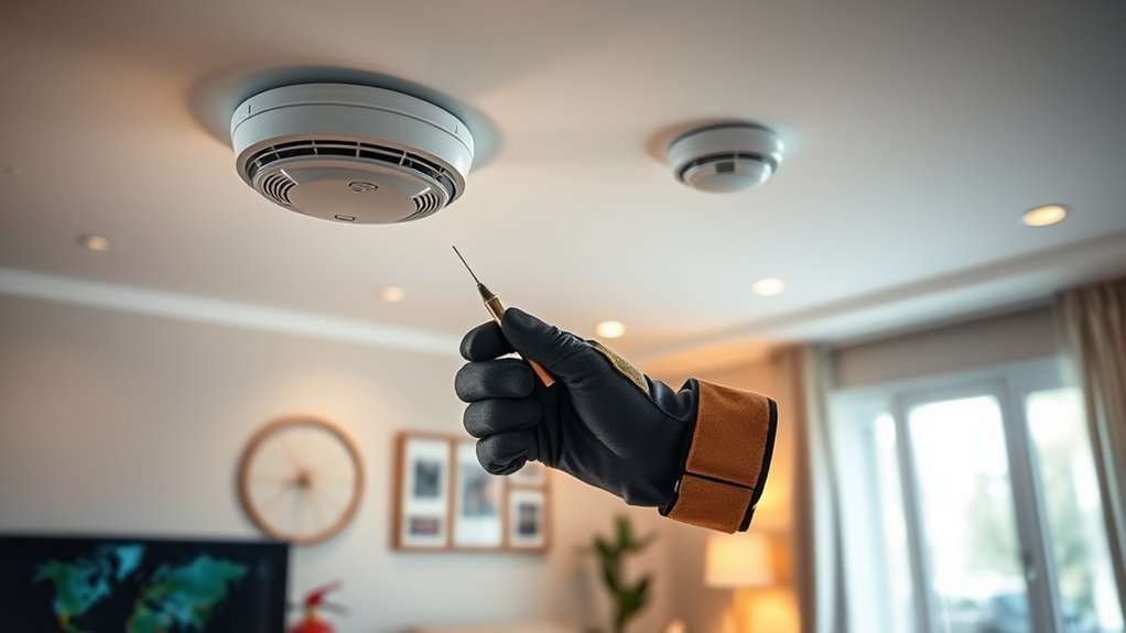 install test replace detectors