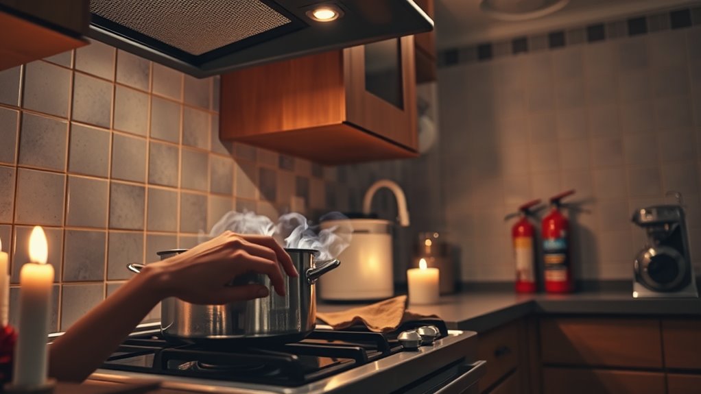 kitchen fire safety tips