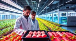 lab grown meat and gmos
