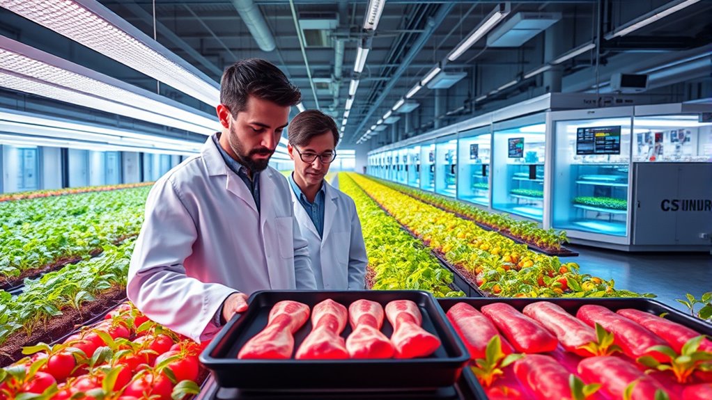 lab grown meat and gmos