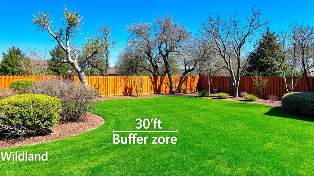 maintain fire resistant landscaping