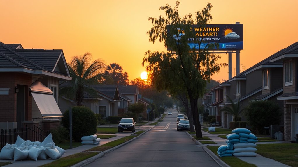 monitor weather alerts proactively