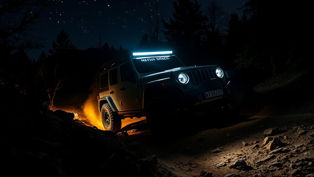 off road lighting and safety