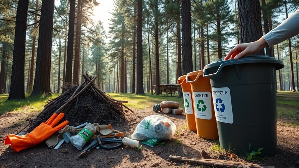pack out all trash