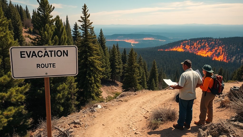 plan multiple safe evacuation routes