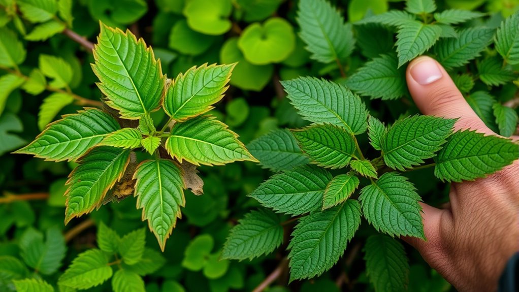 plant contact skin reactions