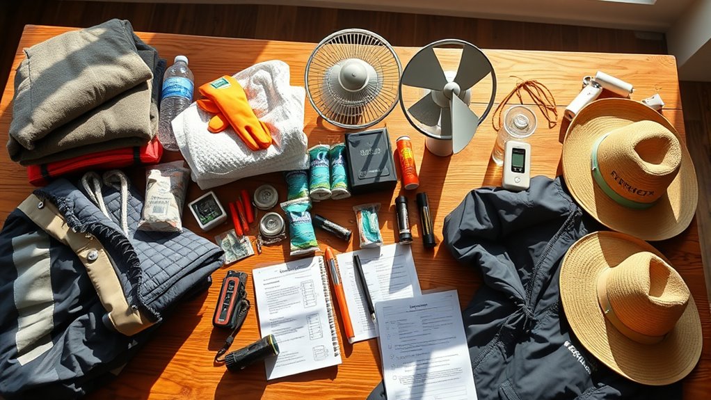 prepare emergency survival kit