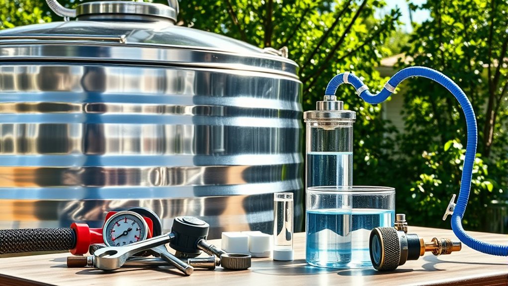 regular water tool maintenance