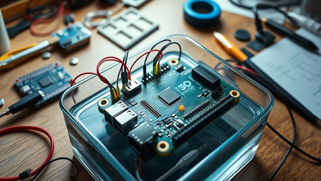 remote water quality sensor calibration