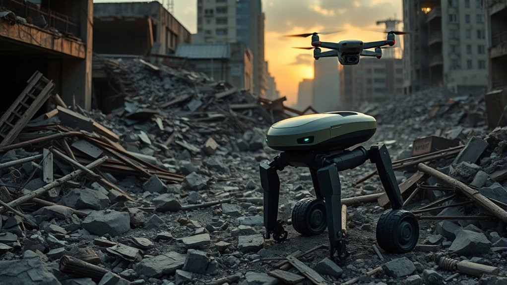 robots excel in rugged terrains