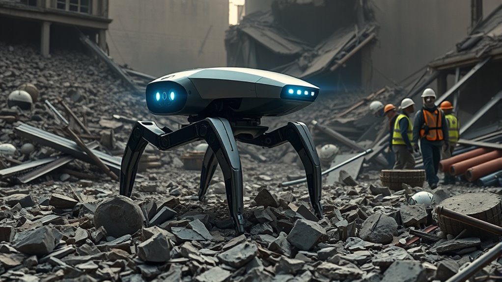 robots improve disaster rescue