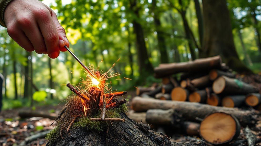 safe fire starting practices