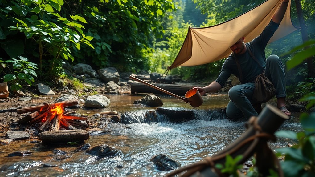 safe water purification methods