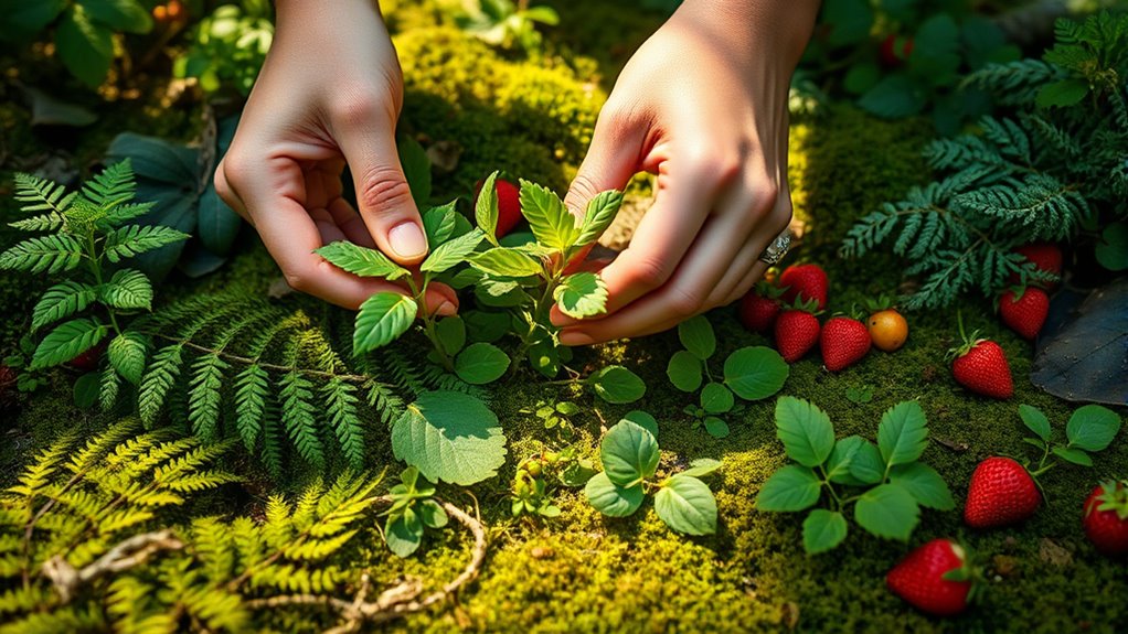 safe wild edible preparation